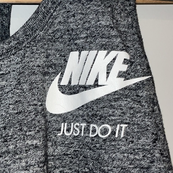 Nike Just Do It Swoosh Scoop Neck Racerback Tank Top Workout Training Top - Picture 3 of 6